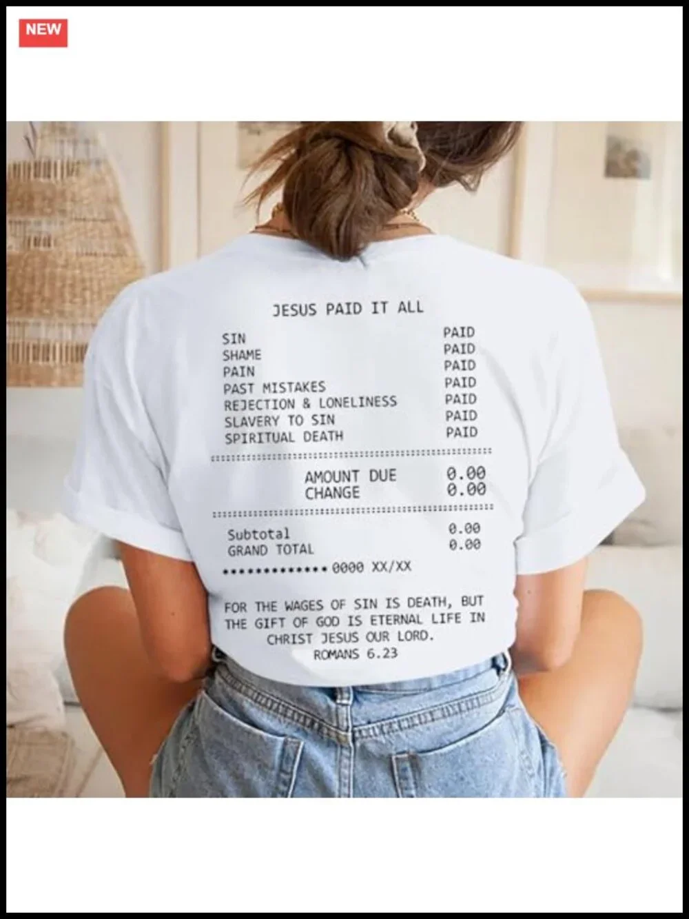 Christian Faith God Shirts for Women Jesus Bible Verse Tee Religious Vintage
